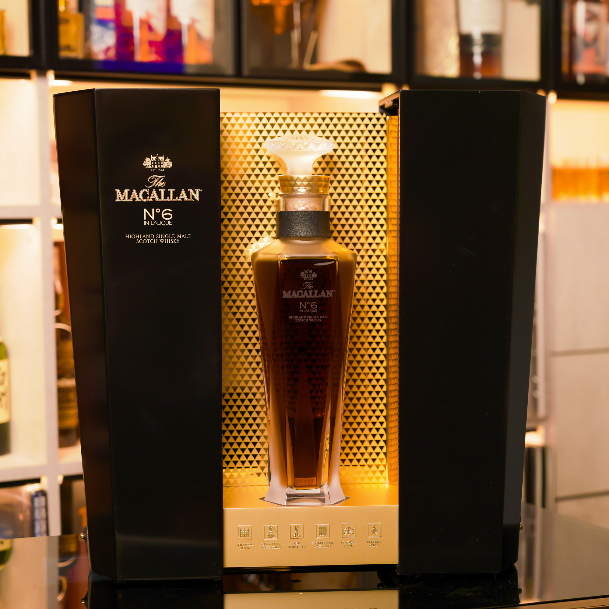 The Macallan No.6 in Lalique Decanter