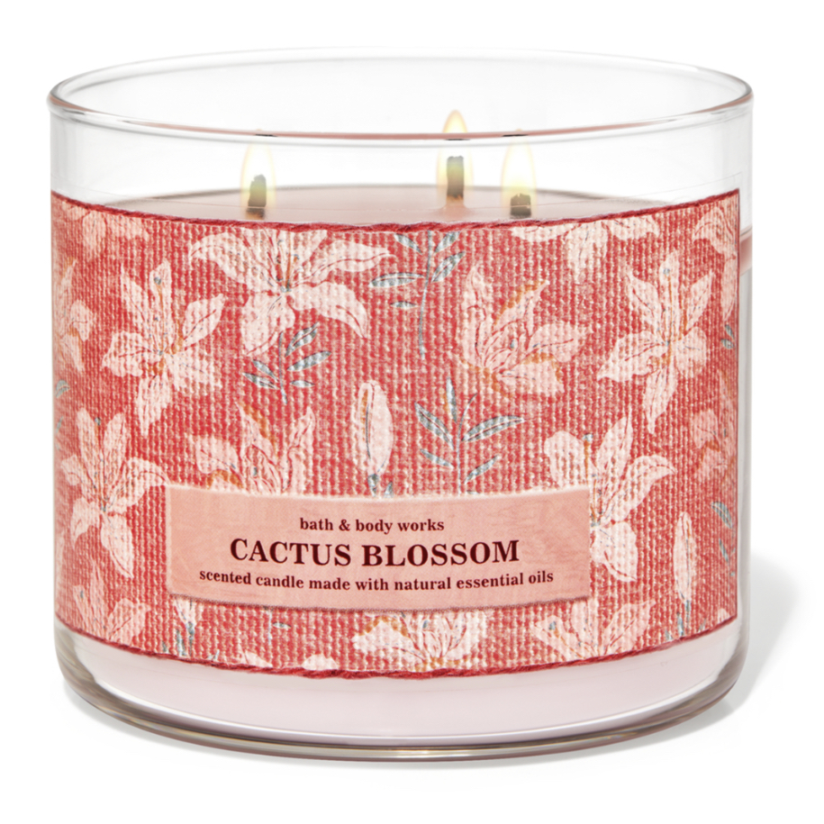 Bath & Body Works Bath and Body Works Cactus Blossom 3-Wick Candle 14.5 oz  / 411 g