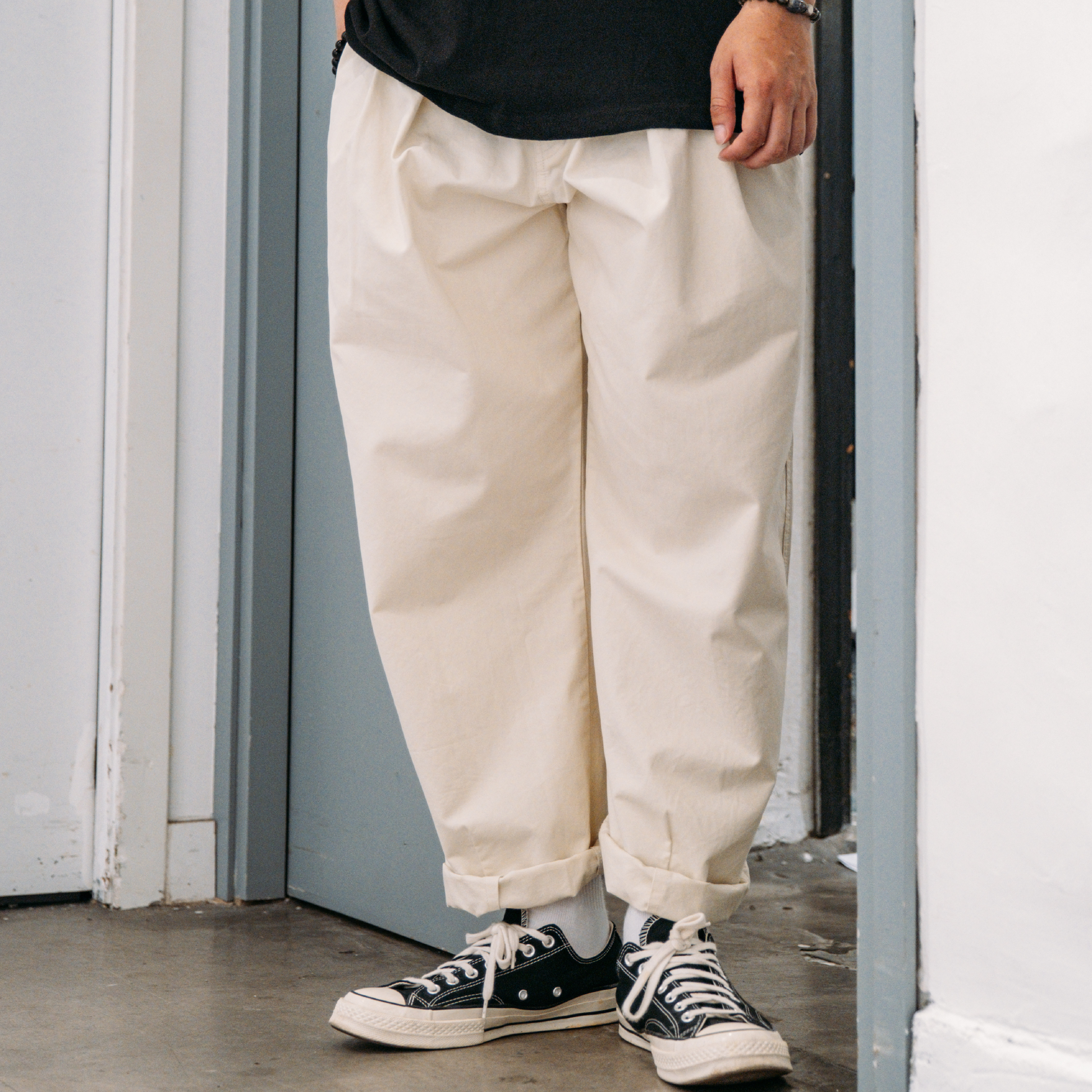 ふじみ野立てこもり 希少 美品 9090 22ss Original Balloon Pants M